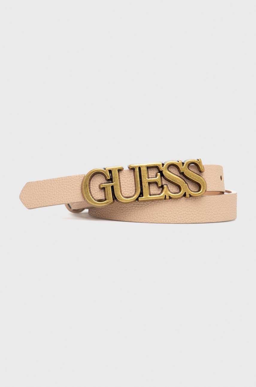 

Колан Guess дамски в бежово, Бежов