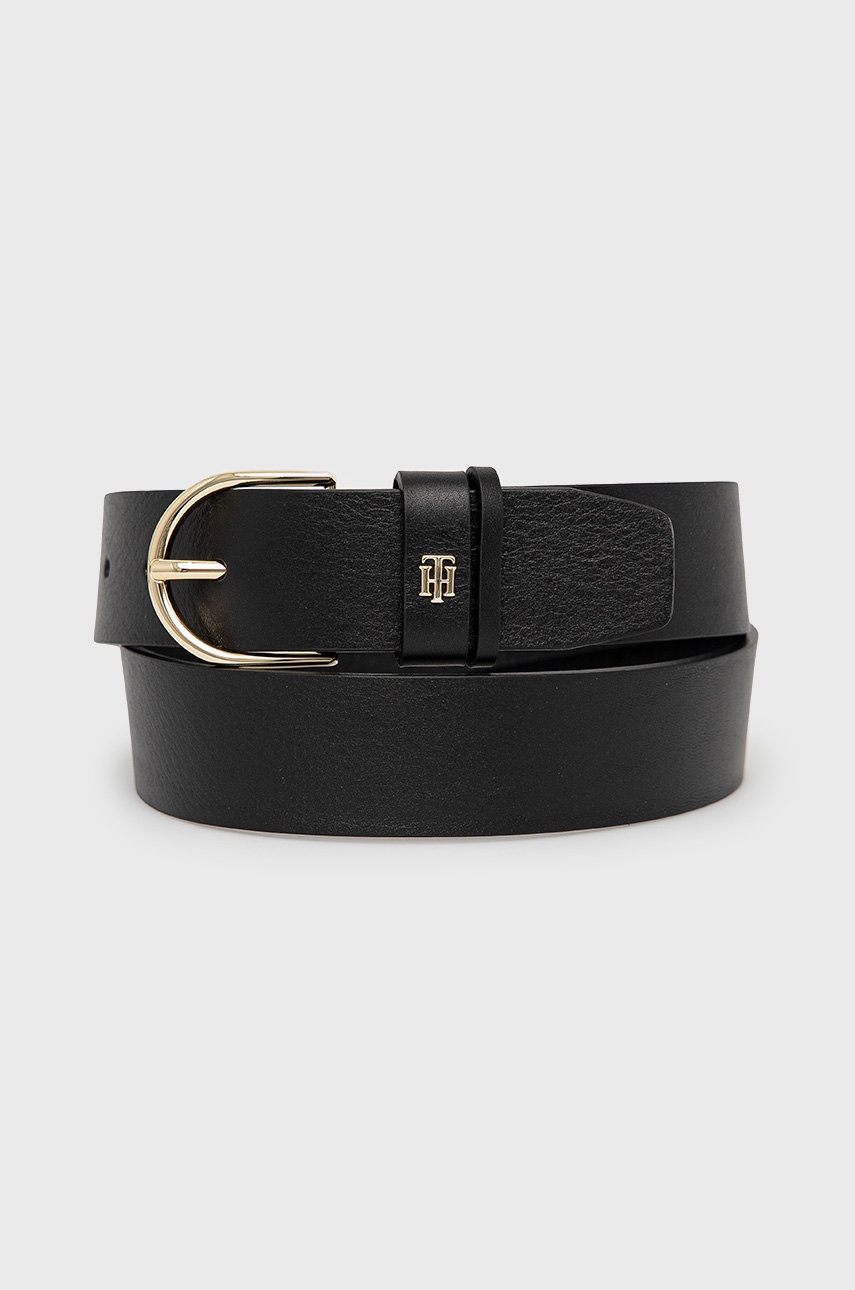 

Кожен колан Tommy Hilfiger Timeless 3.5 дамски в черно, Черен