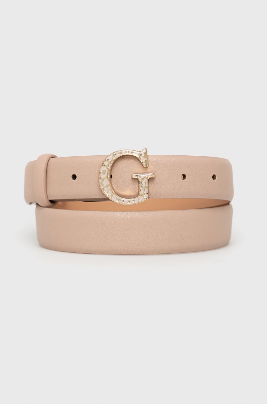 

Колан Guess дамски в бежово, Бежов