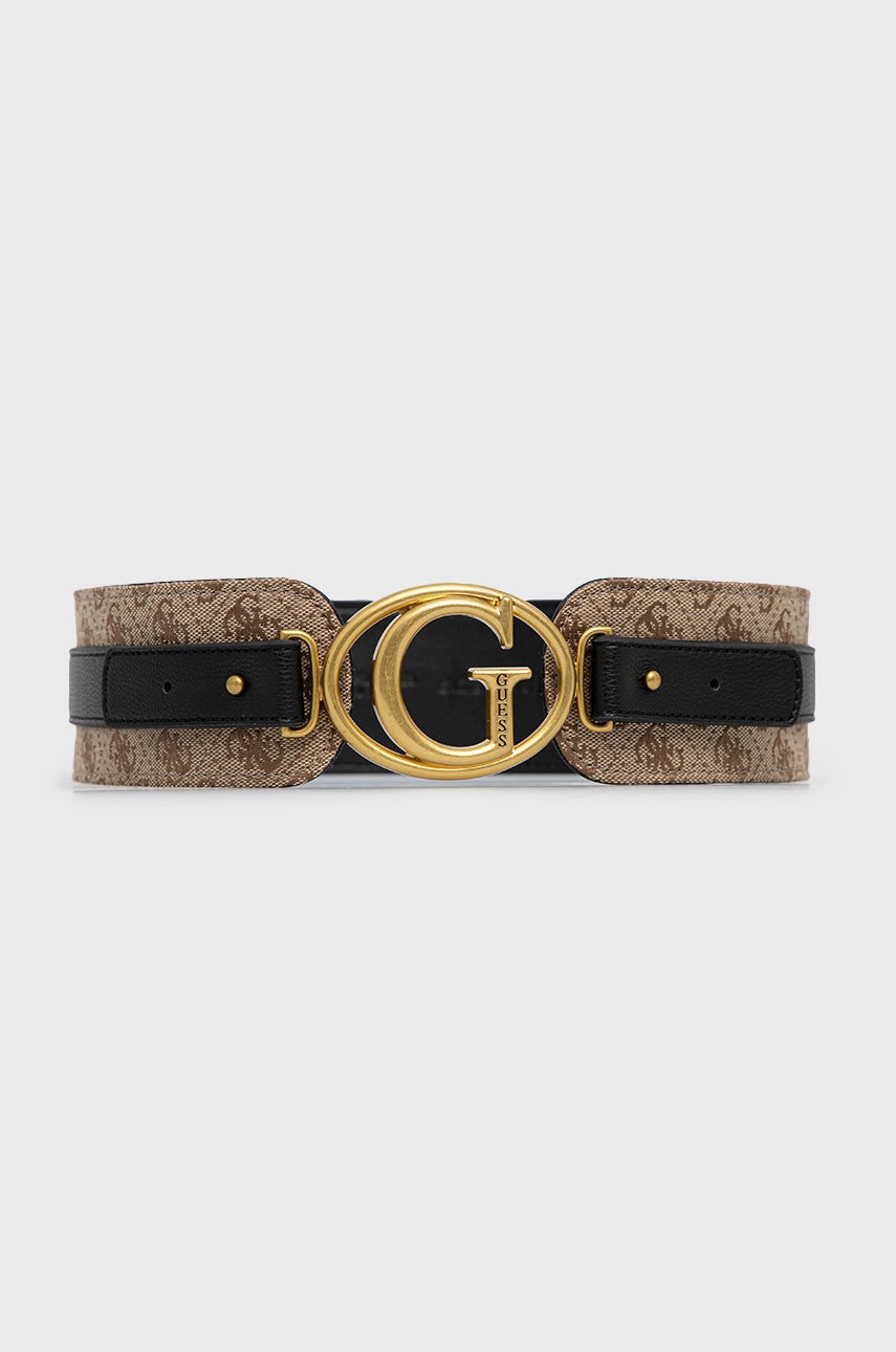 

Колан Guess дамски в кафяво, Кафяв