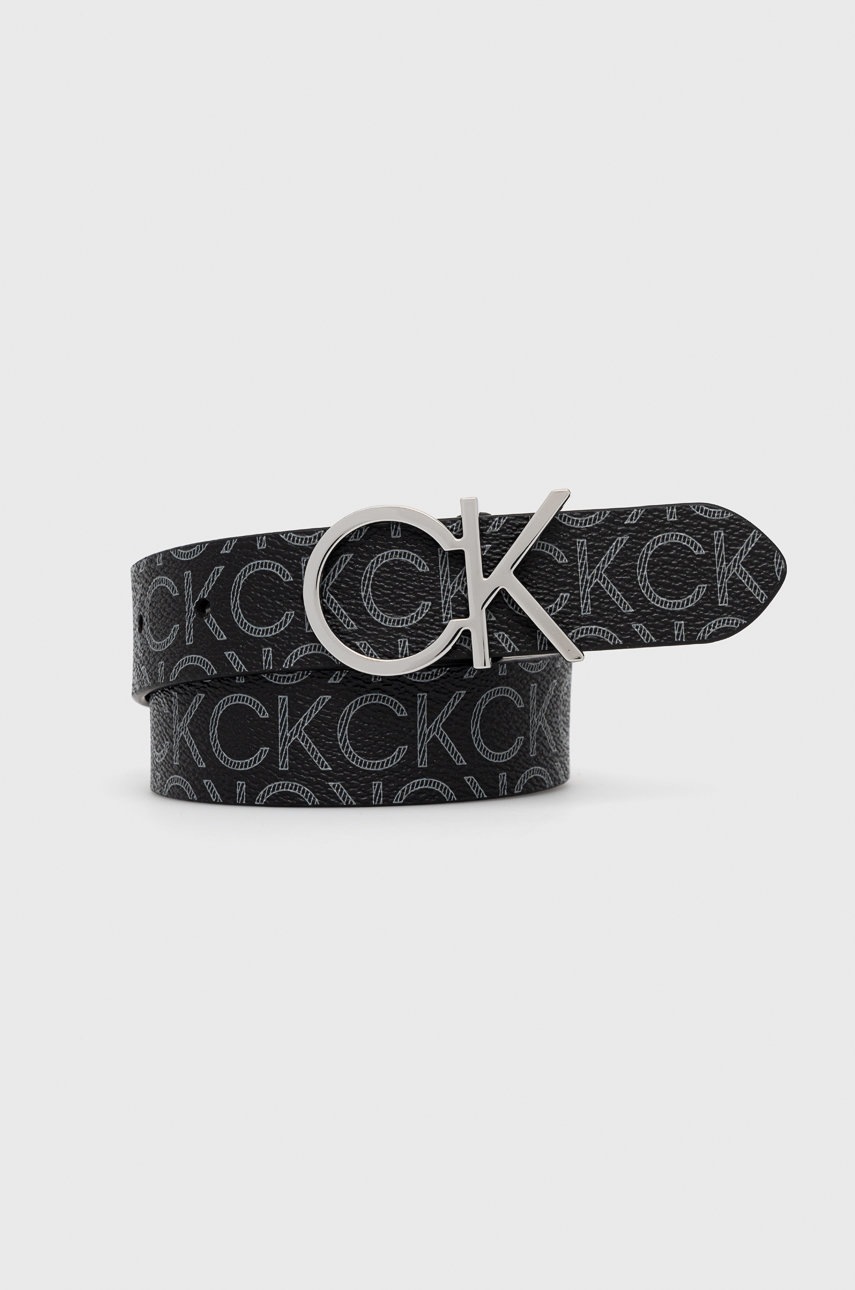 

Колан Calvin Klein дамски в черно, Черен