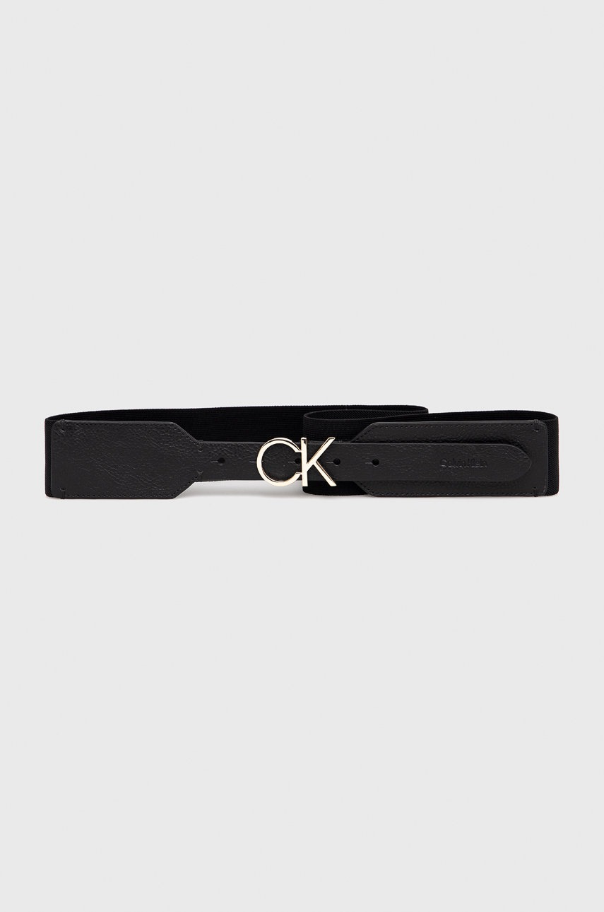 

Колан Calvin Klein дамски в черно, Черен