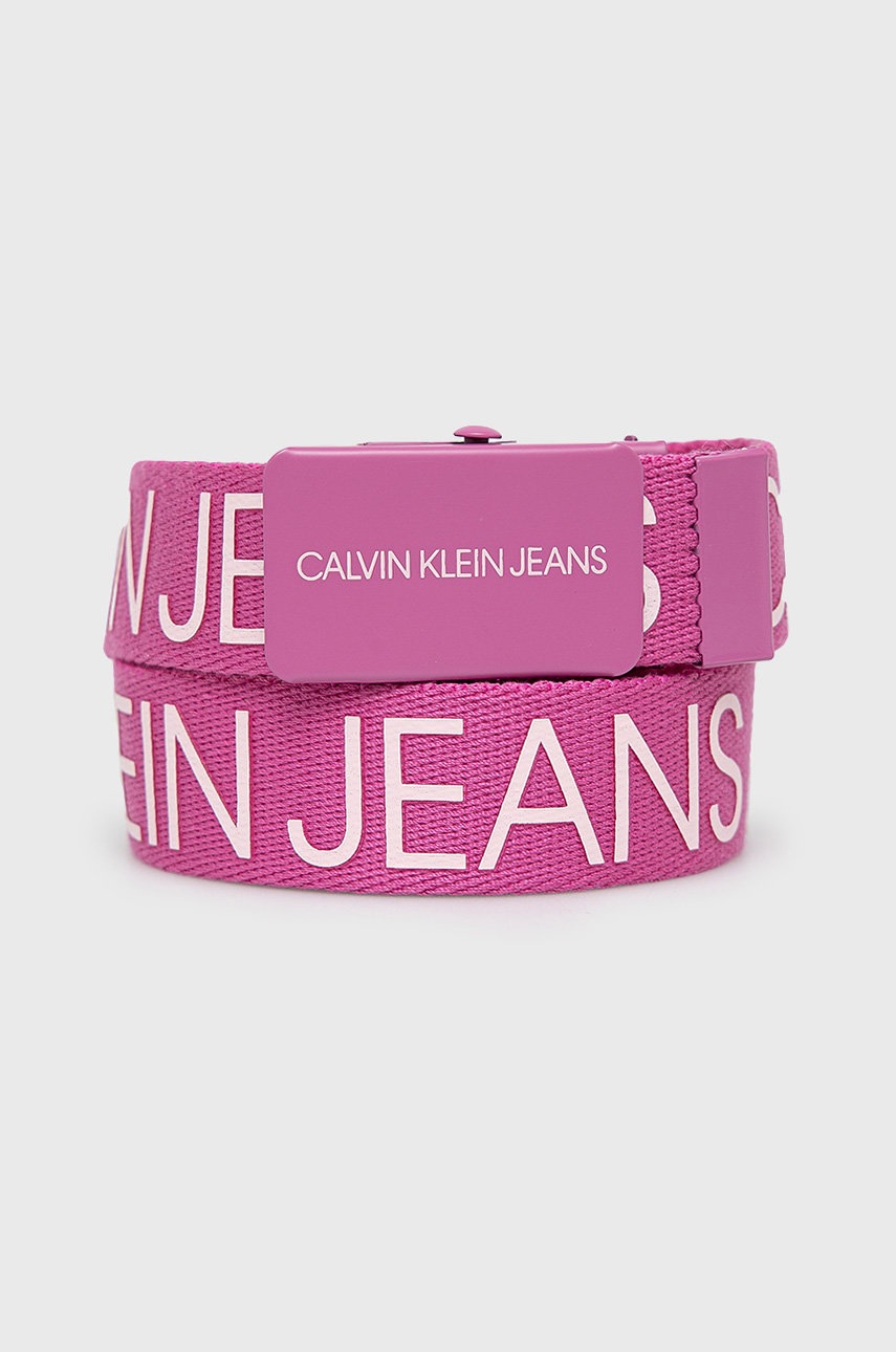 

Колан Calvin Klein Jeans в розово, Розов