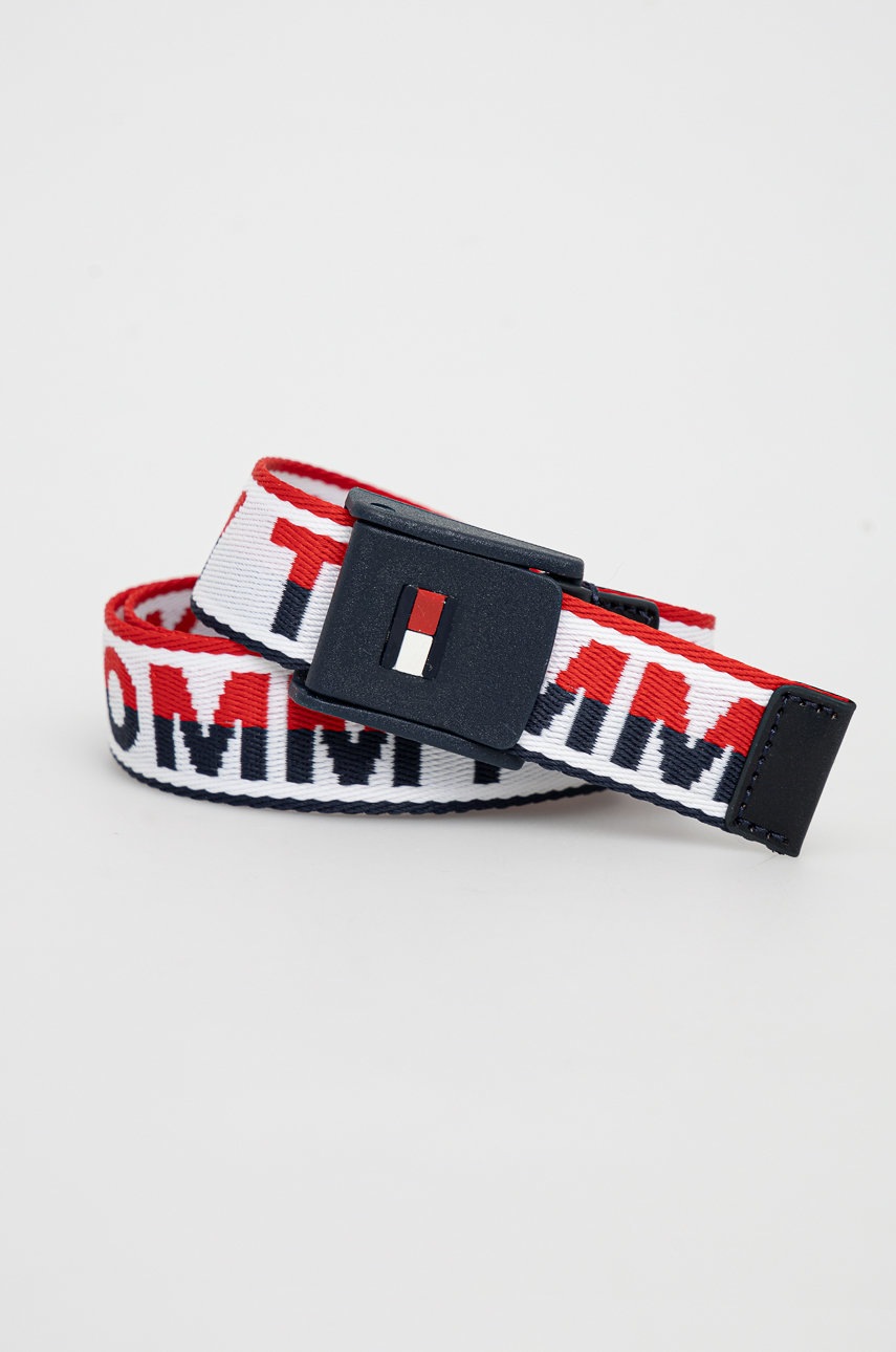 

Детски колан Tommy Hilfiger в бяло, Бял