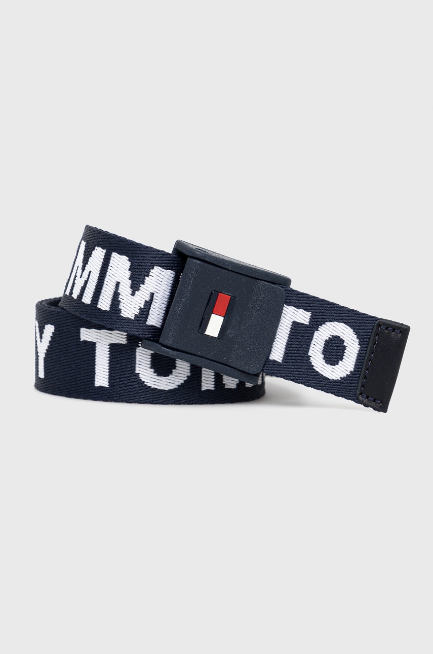

Детски колан Tommy Hilfiger в тъмносиньо, Тъмносин