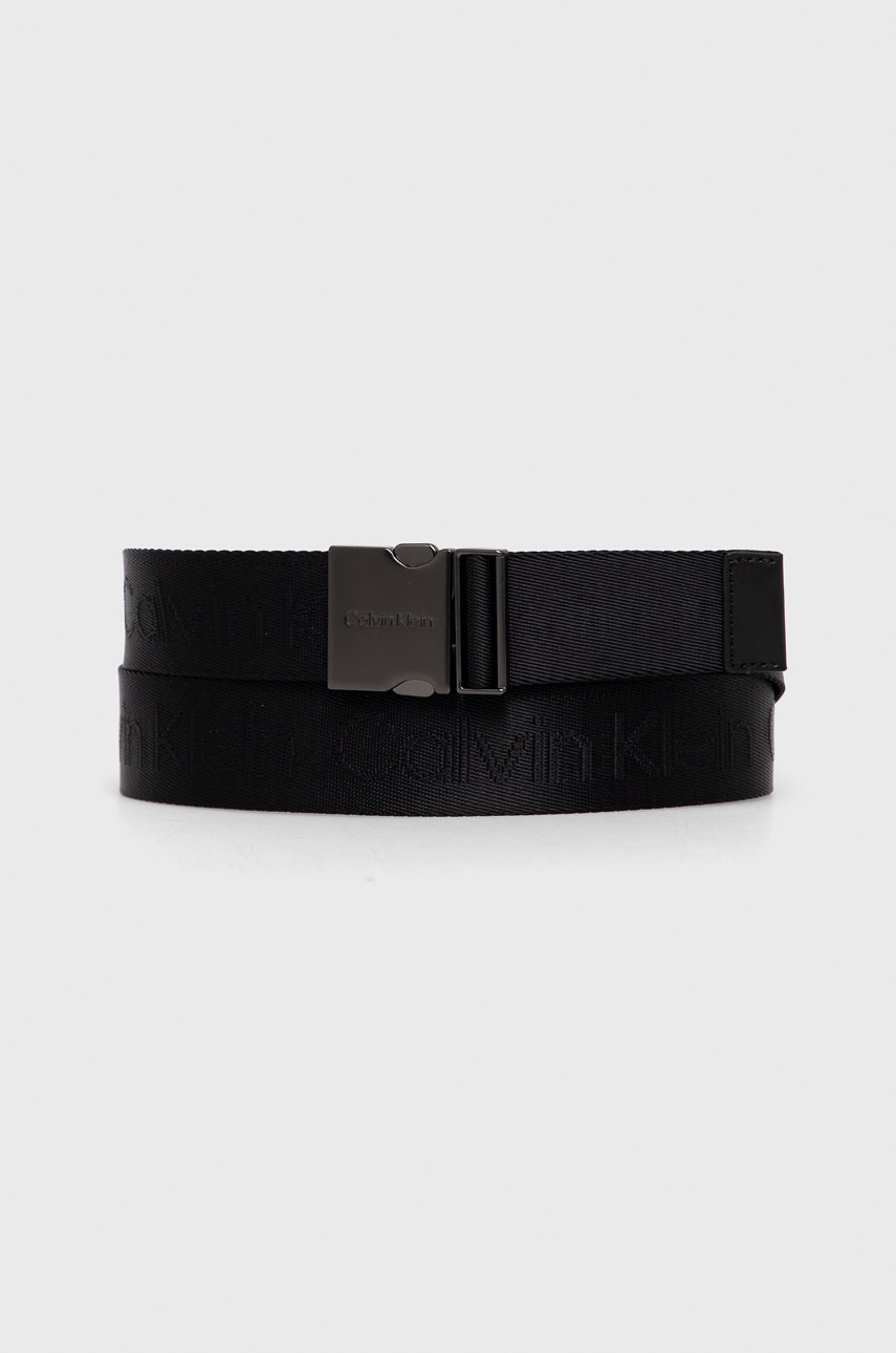 

Колан Calvin Klein мъжки в черно, Черен