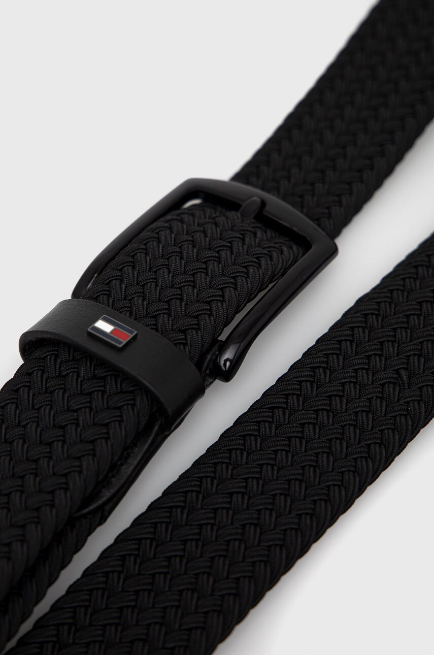 

Ремінь Tommy Hilfiger Denton чоловічий колір чорний