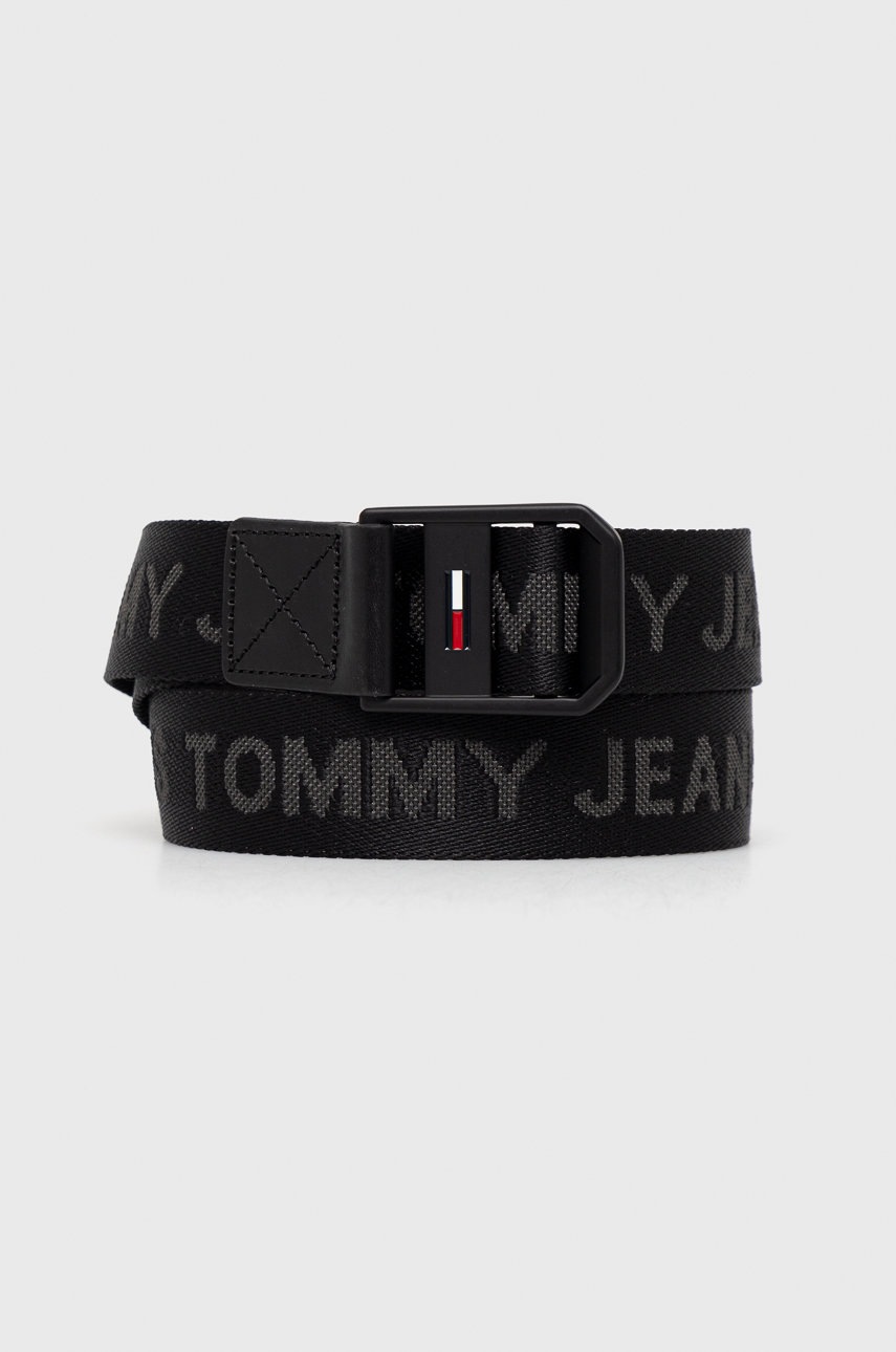 

Колан Tommy Jeans мъжки в черно, Черен