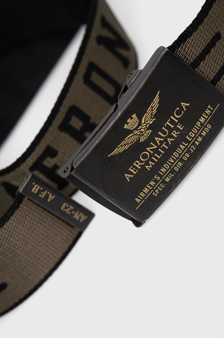 

Ремінь Aeronautica Militare чоловічий колір зелений
