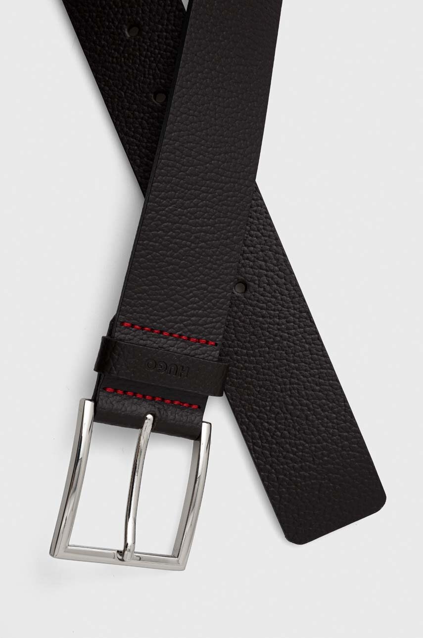 Kožený opasok HUGO Giaspo-Gr_Sz40