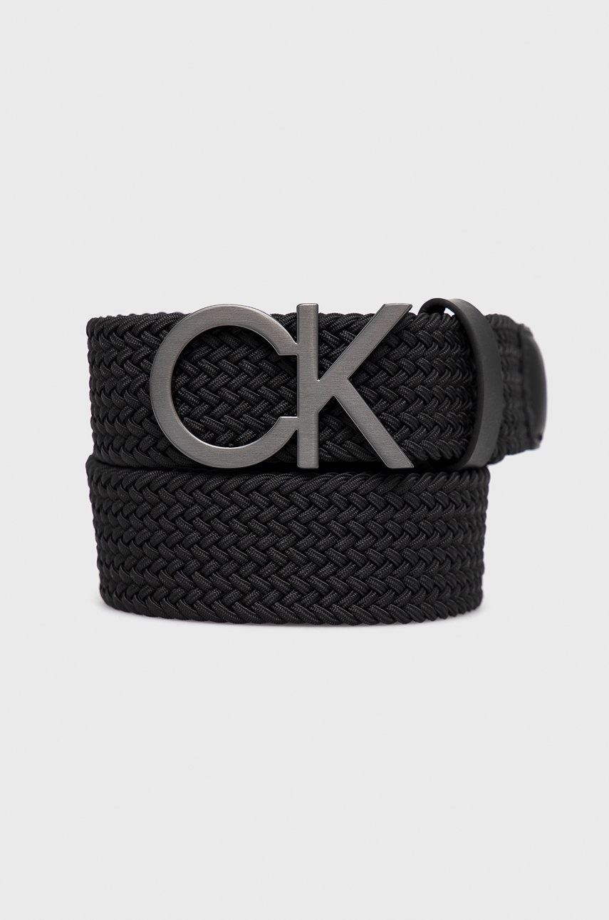 

Колан Calvin Klein мъжки в черно, Черен