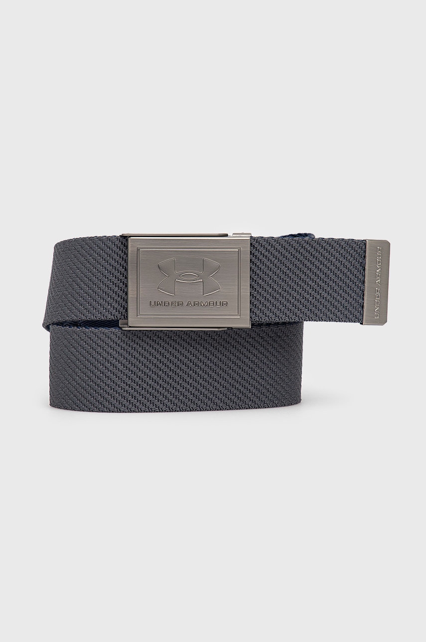 Under armour curea cu doua fete barbati, culoarea gri