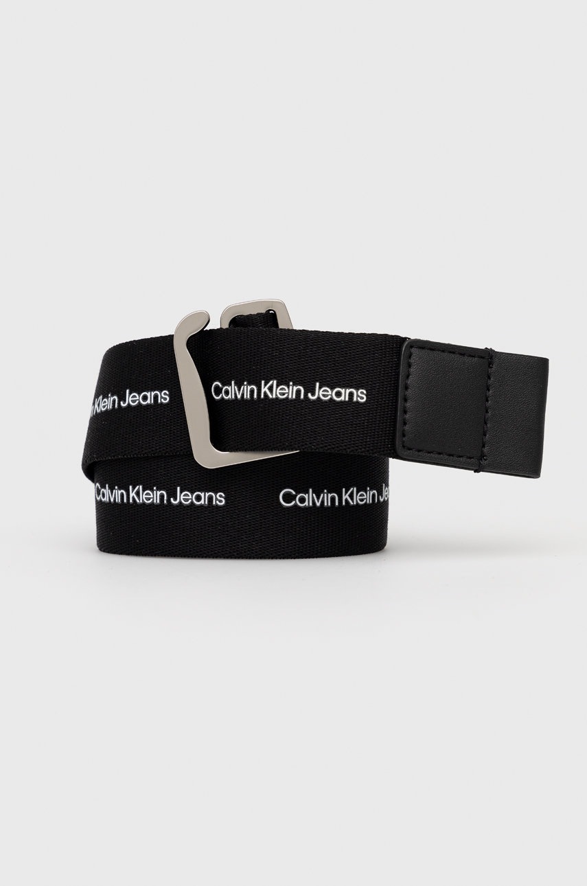 

Колан Calvin Klein Jeans мъжки в черно, Черен