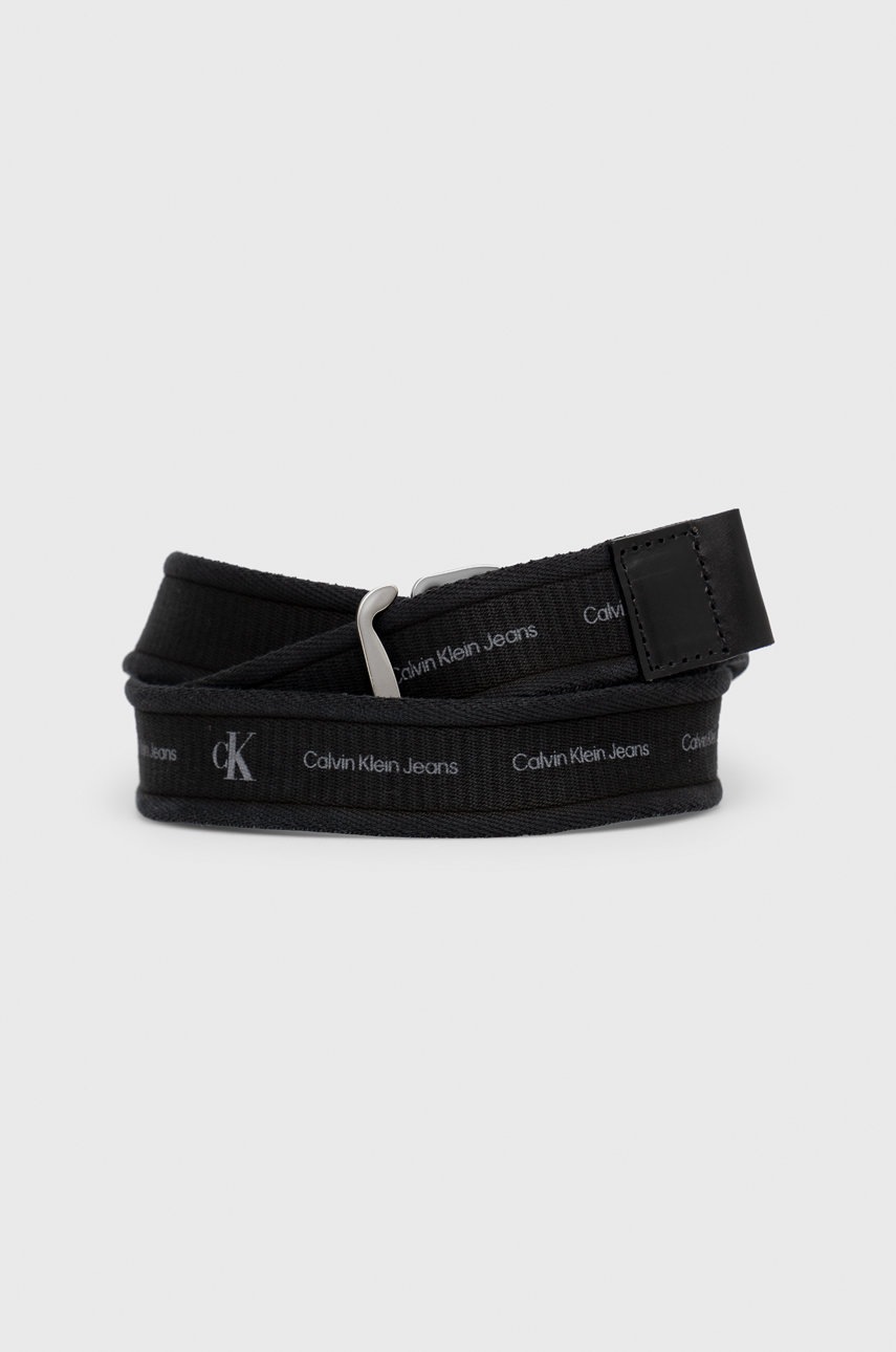 

Колан Calvin Klein Jeans мъжки в черно, Черен