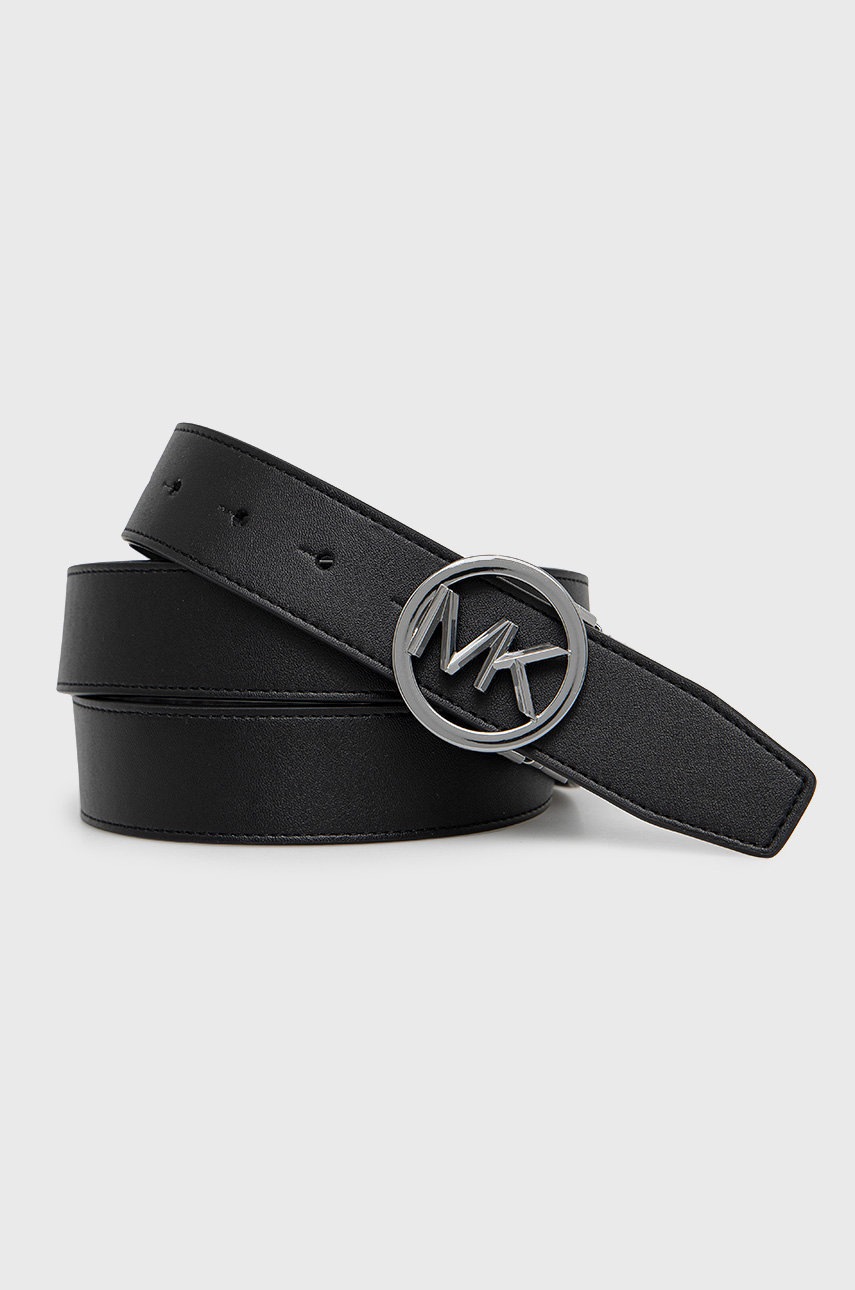 

Кожаный ремень Michael Kors мужской цвет чёрный