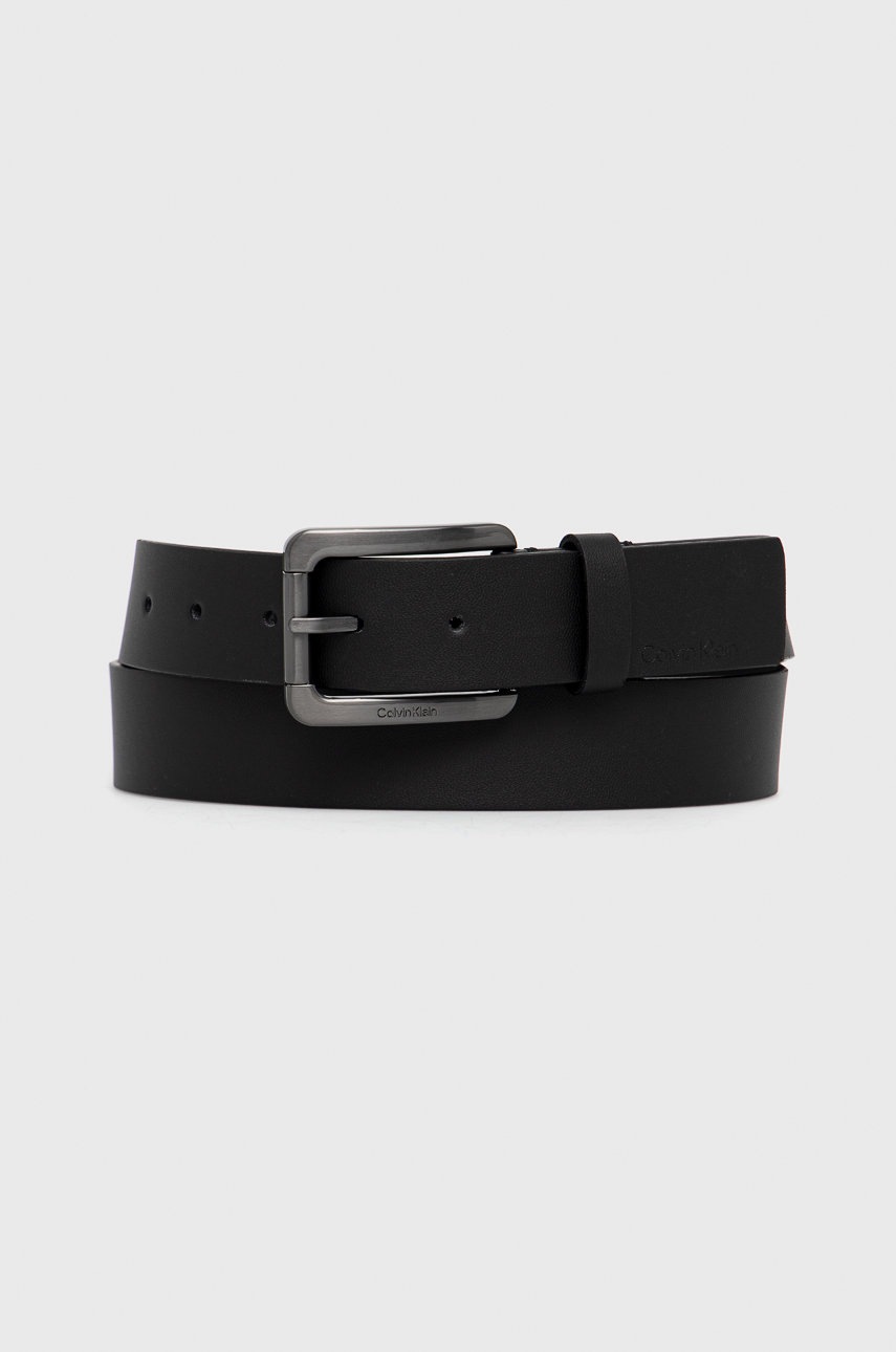 

Колан Calvin Klein мъжки в черно, Черен