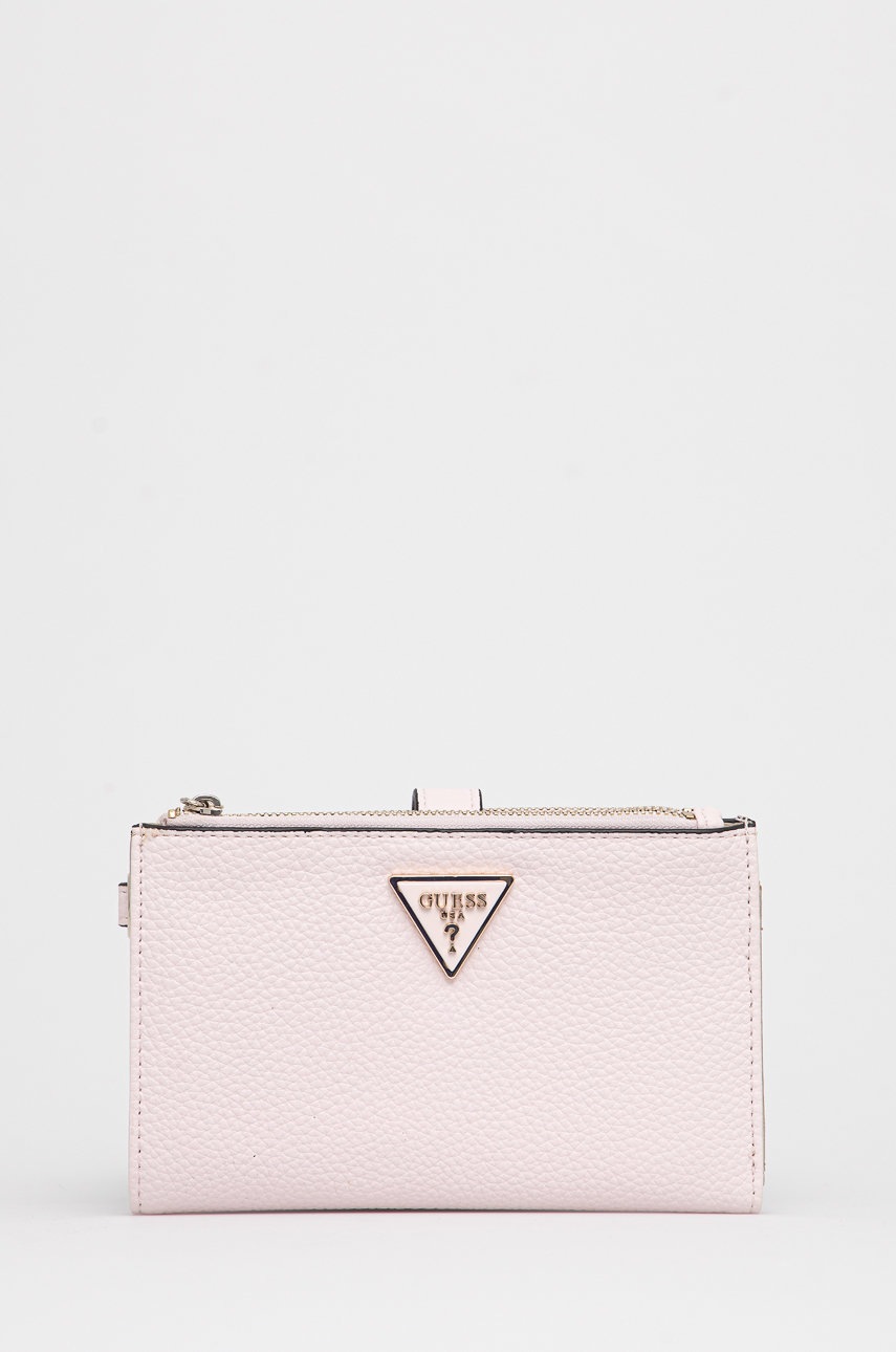 

Портфейл Guess дамски в розово, Розов