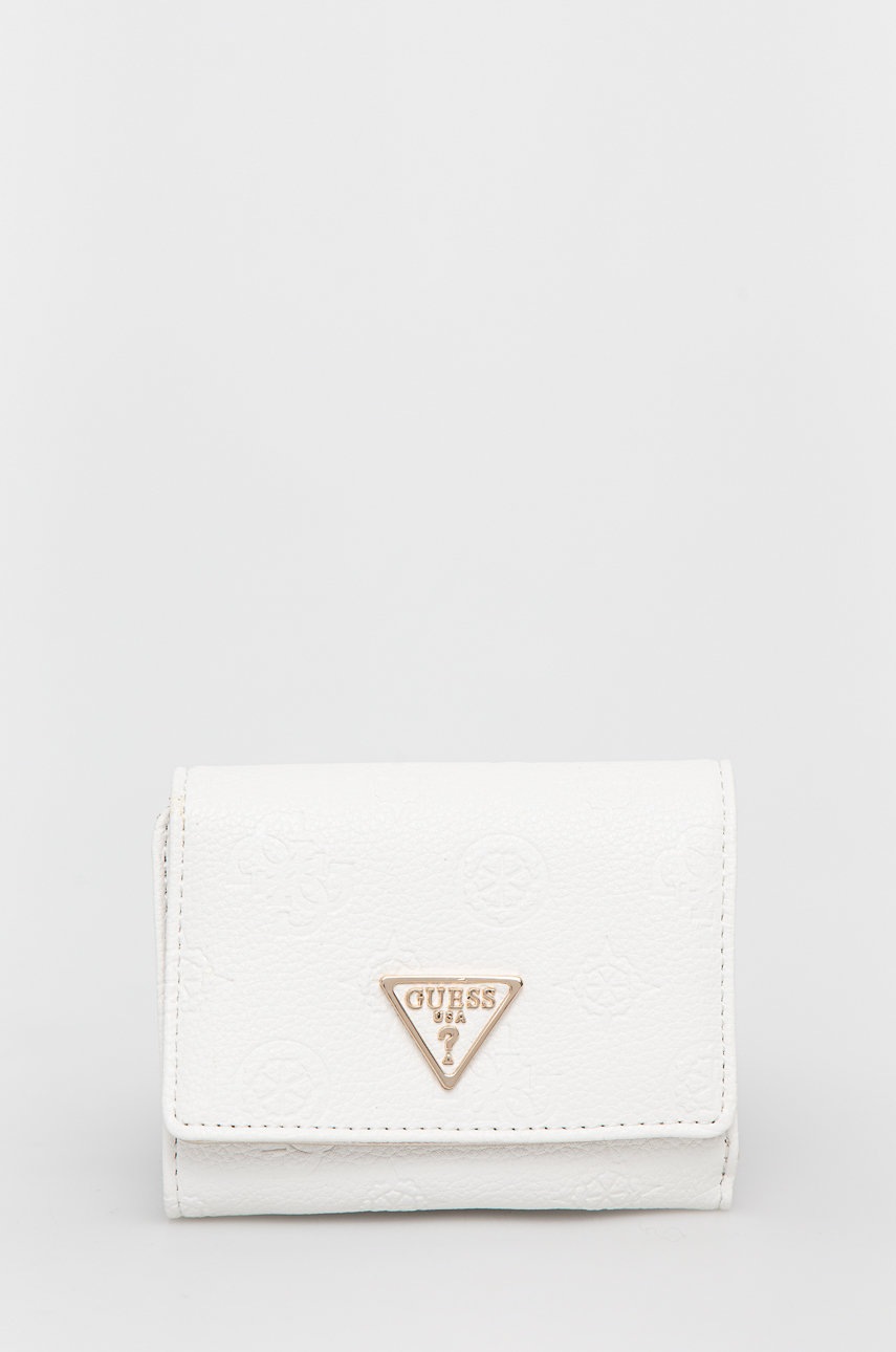 

Портфейл Guess дамски в бяло, Бял
