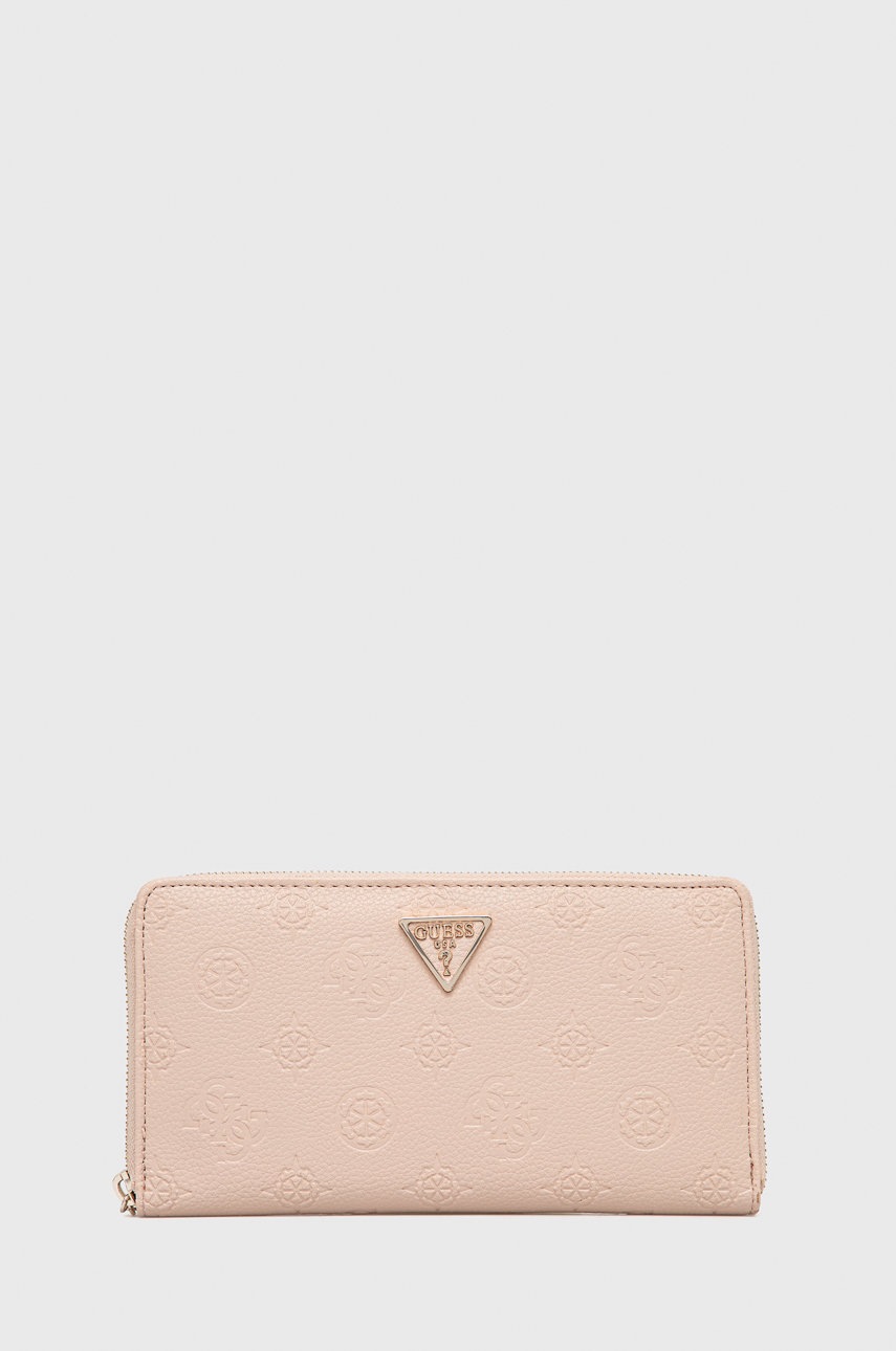 

Портфейл Guess дамски в розово, Розов