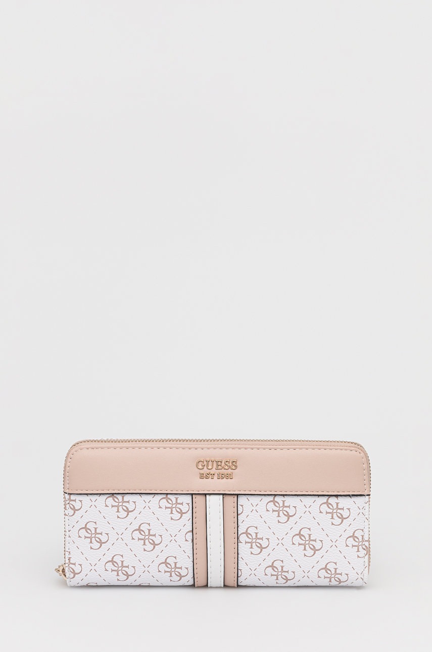 

Портфейл Guess дамски в бяло, Бял
