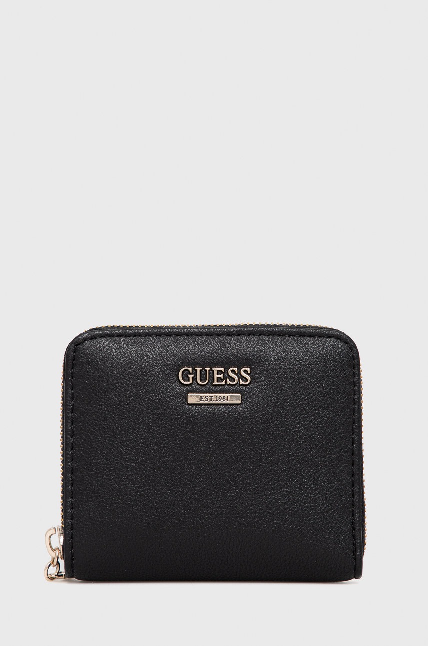 

Портфейл Guess дамски в черно, Черен