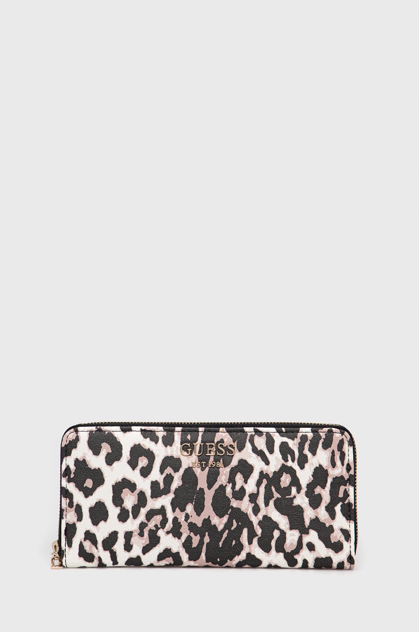 

Портфейл Guess дамски в розово, Розов
