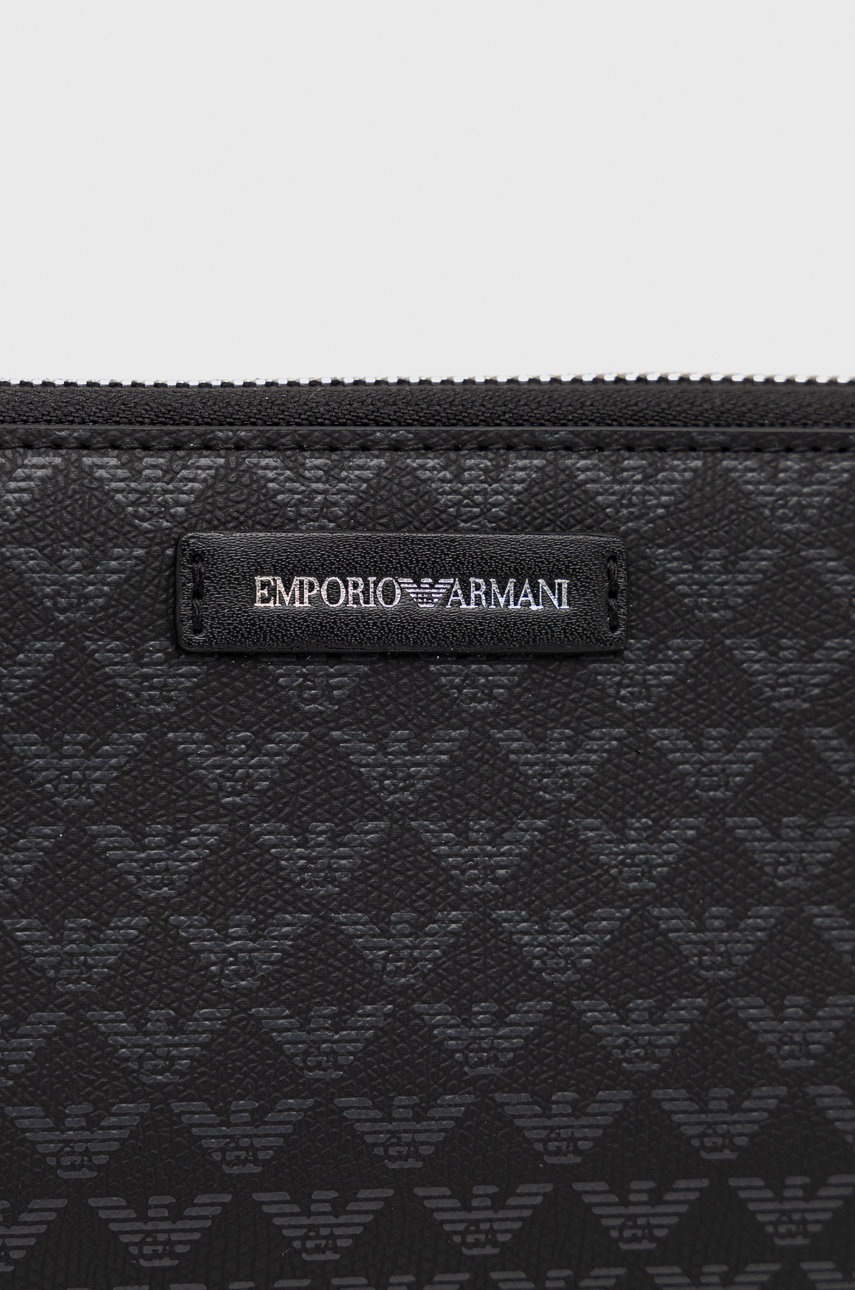 

Гаманець Emporio Armani жіночий колір чорний