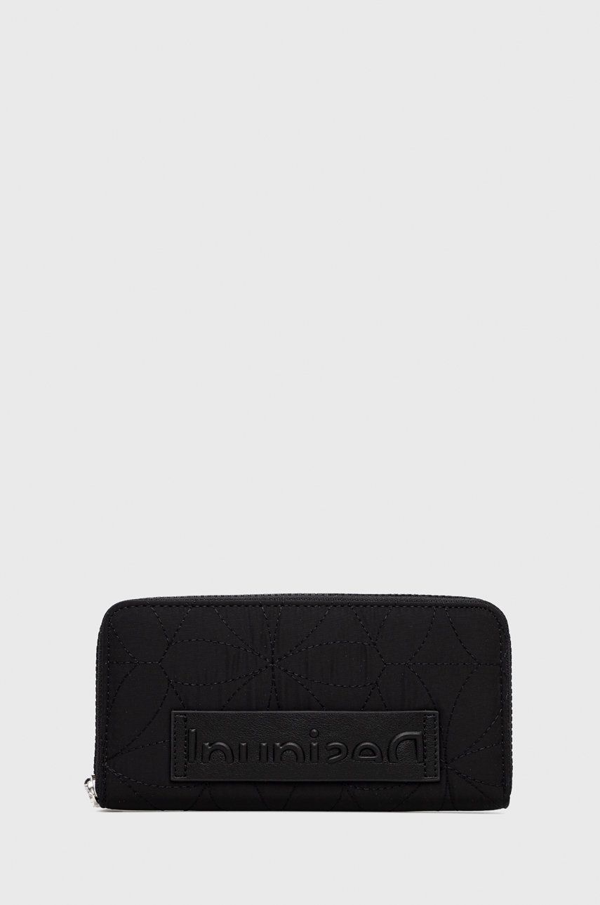 Desigual portofel femei, culoarea negru answear.ro