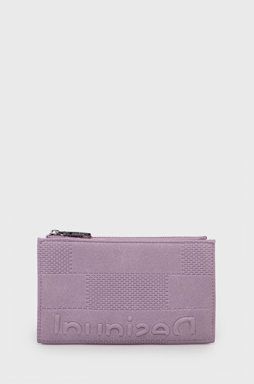 Desigual portofel femei, culoarea violet