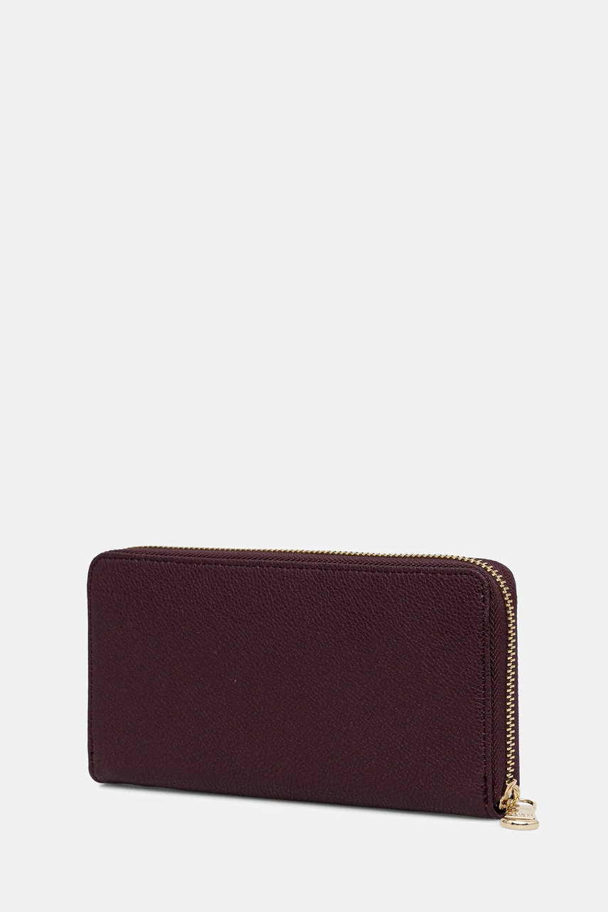 Кожаный кошелек Patrizia Pepe цвет бежевый CQ4879 L001