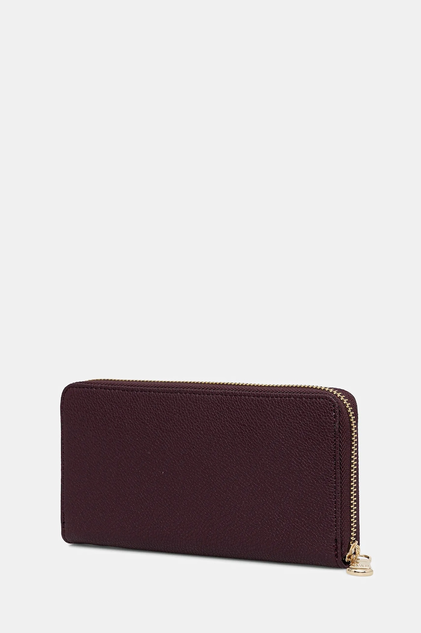 Кожаный кошелек Patrizia Pepe цвет бежевый CQ4879 L001 Кожаный кошелек Patrizia Pepe цвет бежевый CQ4879 L001