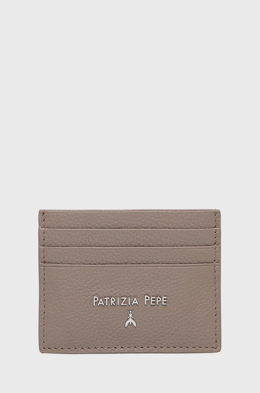 Patrizia Pepe portfel damski kolor brązowy