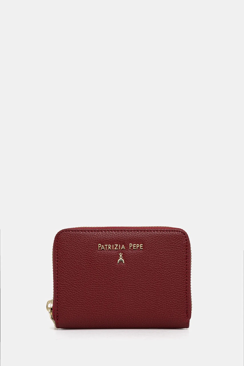 

Кожен портфейл Patrizia Pepe дамски в бежово CQ8512 L001, Бордо