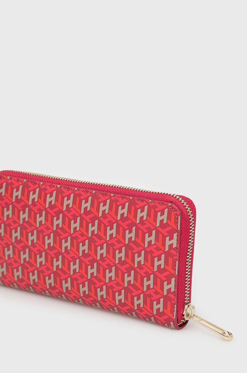 

Кошелек Tommy Hilfiger Iconic женский цвет розовый