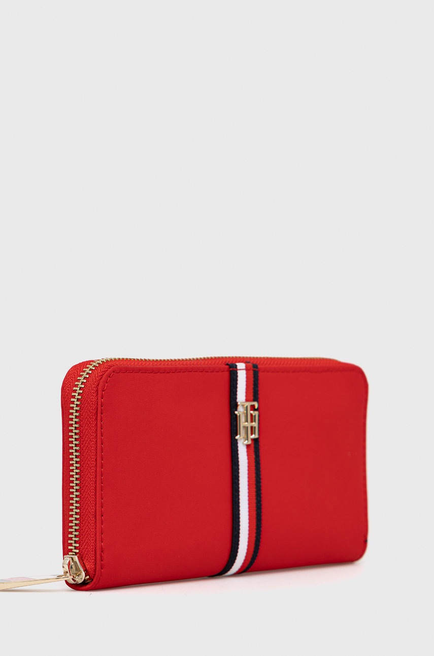 

Кошелек Tommy Hilfiger женский цвет красный