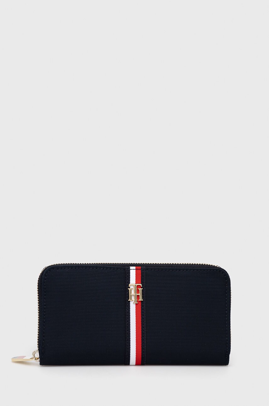 

Портфейл Tommy Hilfiger дамски в тъмносиньо, Тъмносин