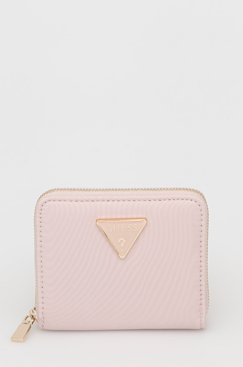 

Портфейл Guess дамски в розово, Розов