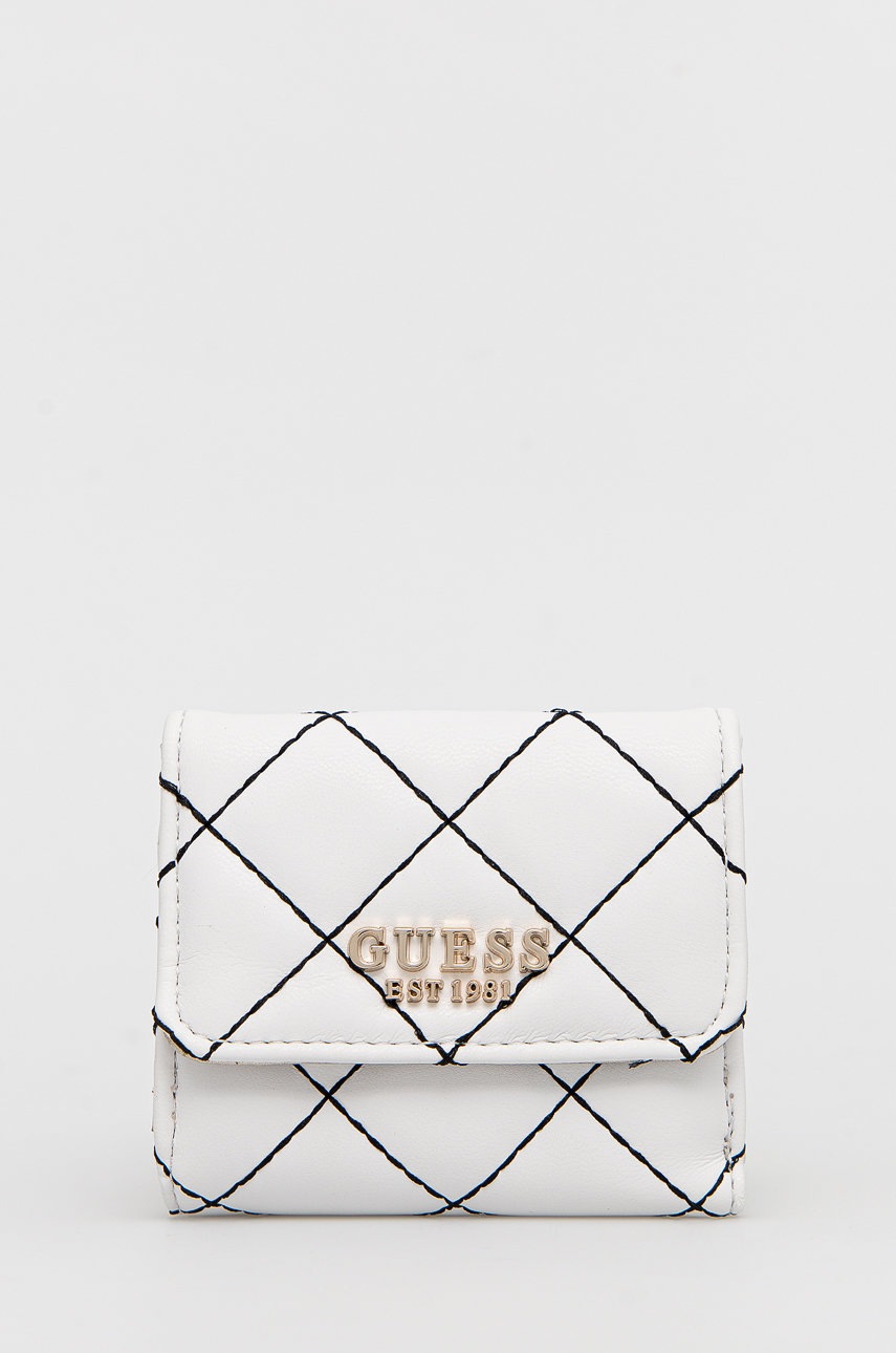 

Портфейл Guess дамски в бяло, Бял
