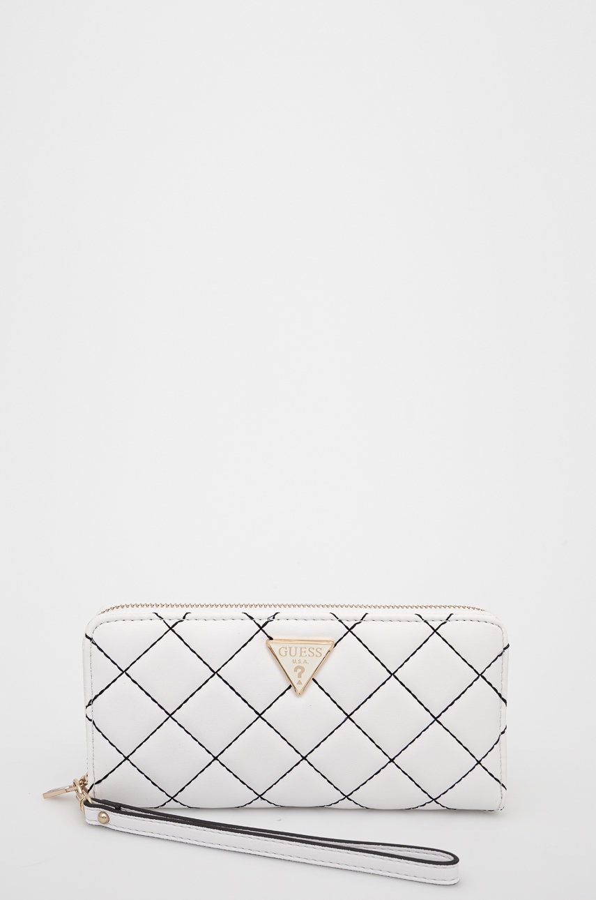 

Портфейл Guess дамски в бяло, Бял