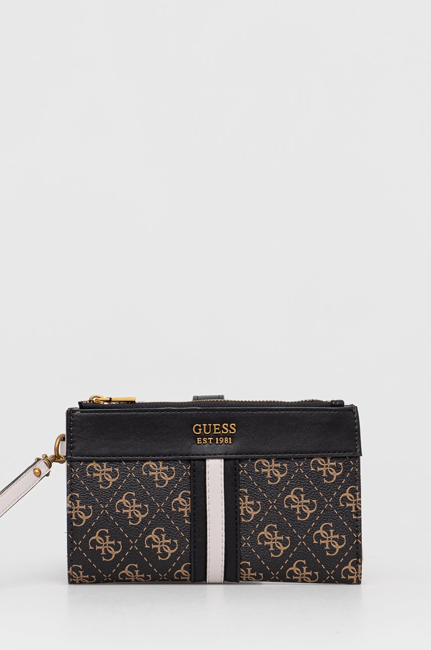 

Кошелек Guess женский цвет коричневый