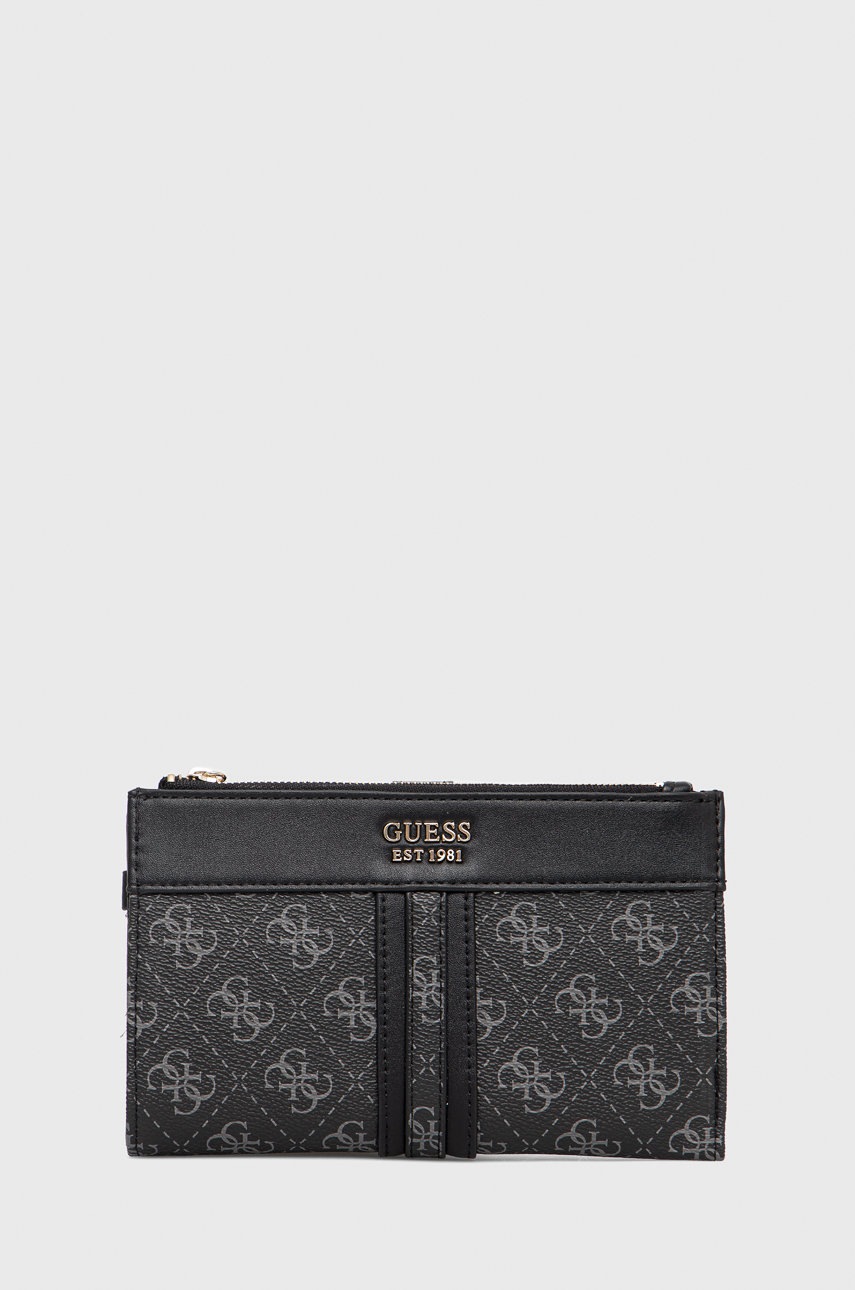 

Портфейл Guess дамски в черно, Черен