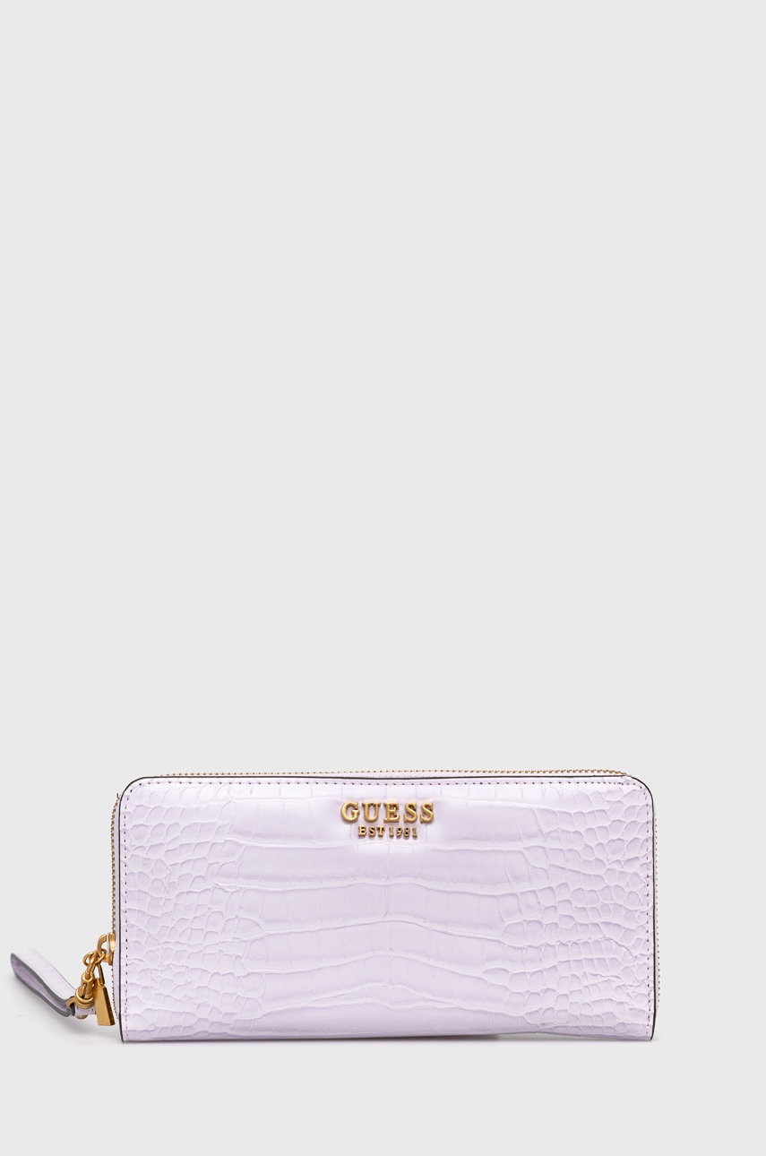 

Портфейл Guess дамски в лилаво, Виолетов