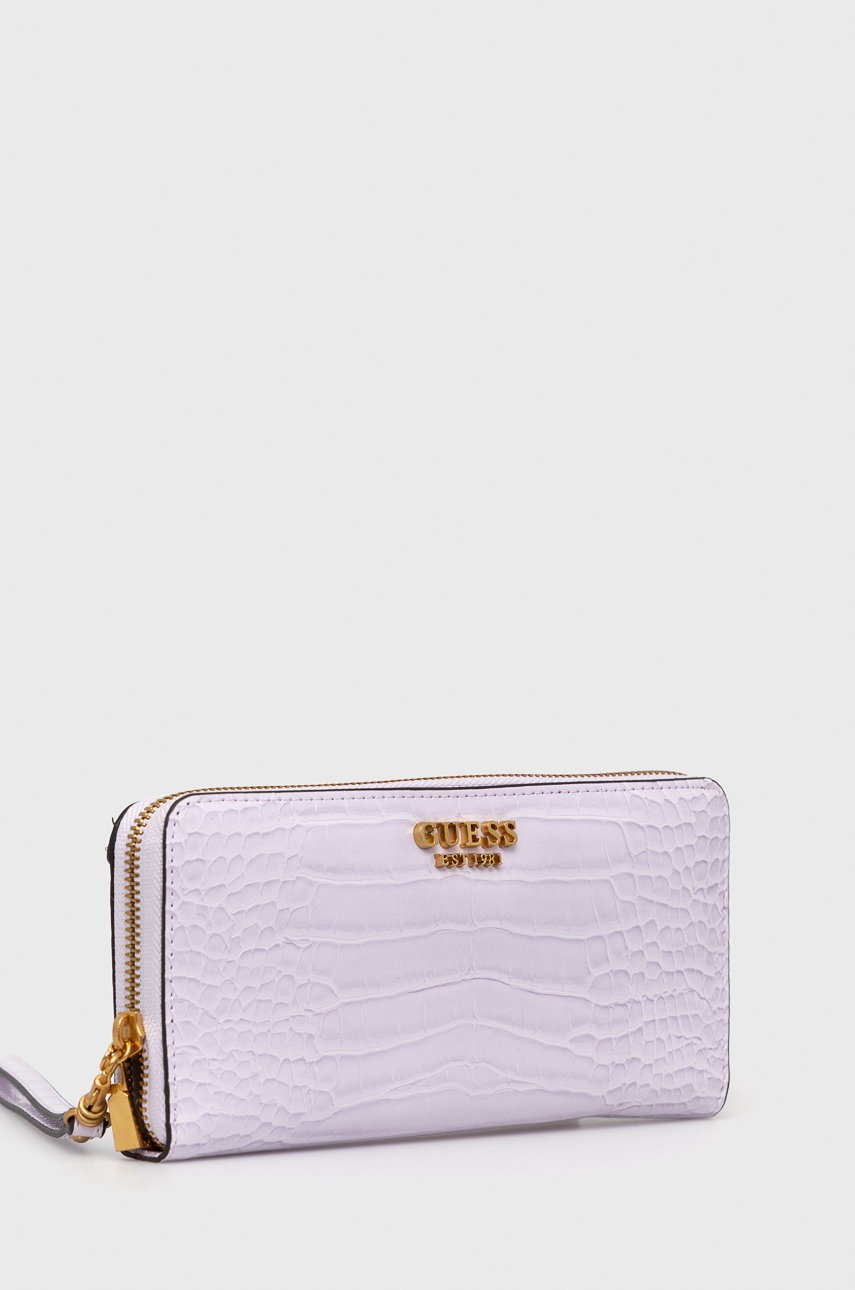 

Кошелек Guess женский цвет фиолетовый