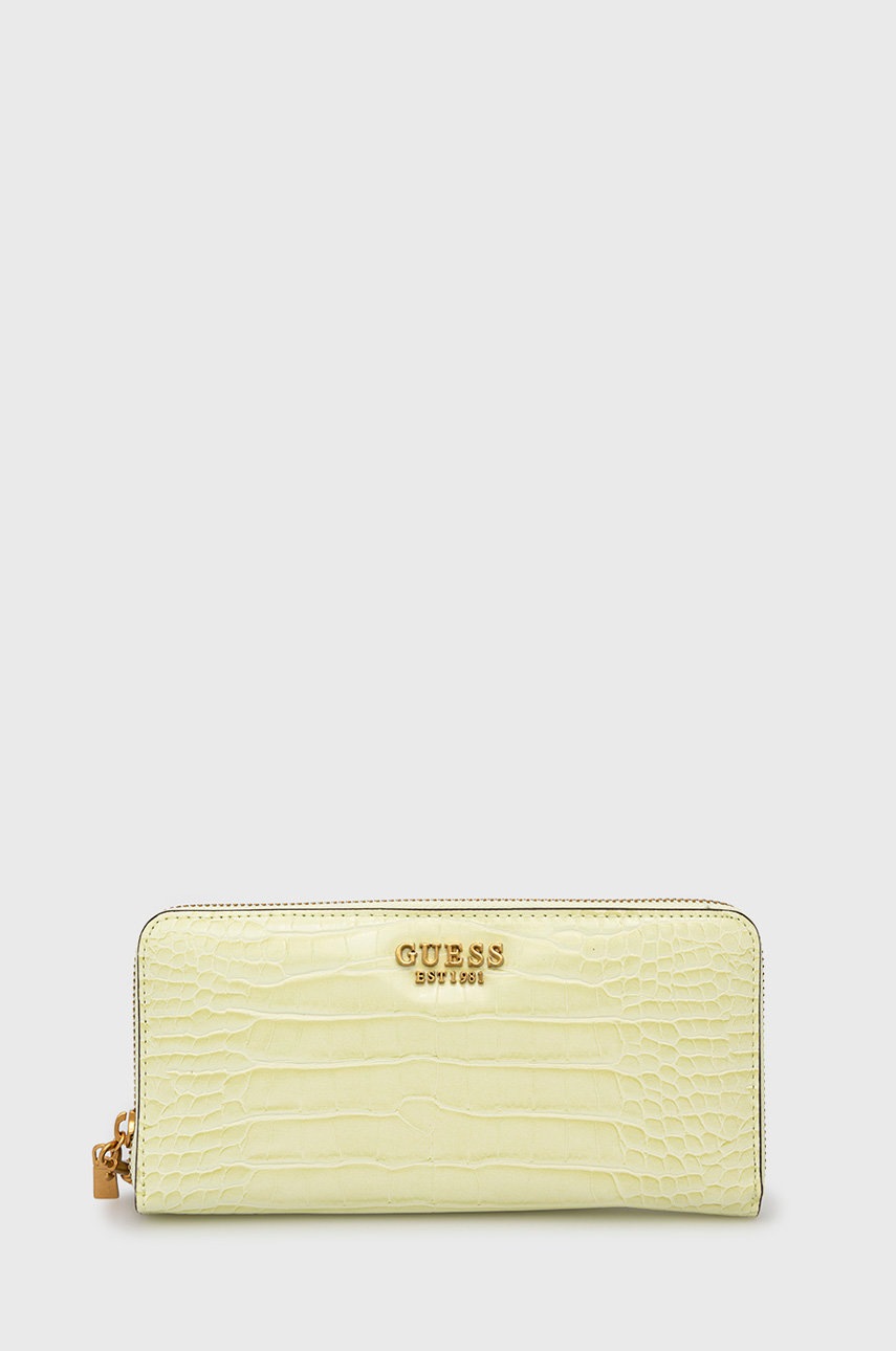 

Портфейл Guess дамски в зелено, Зелен