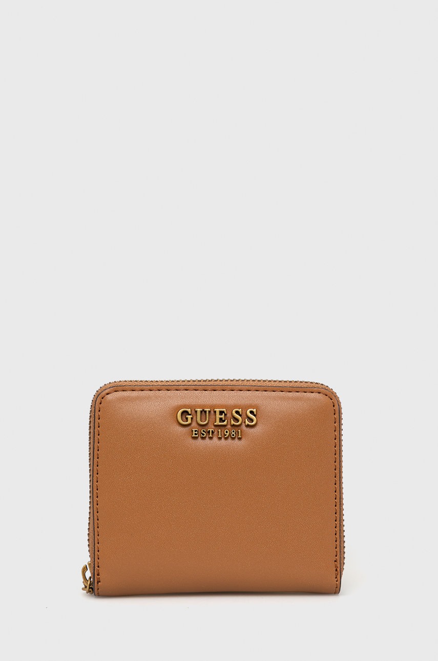 

Портфейл Guess дамски в кафяво, Кафяв