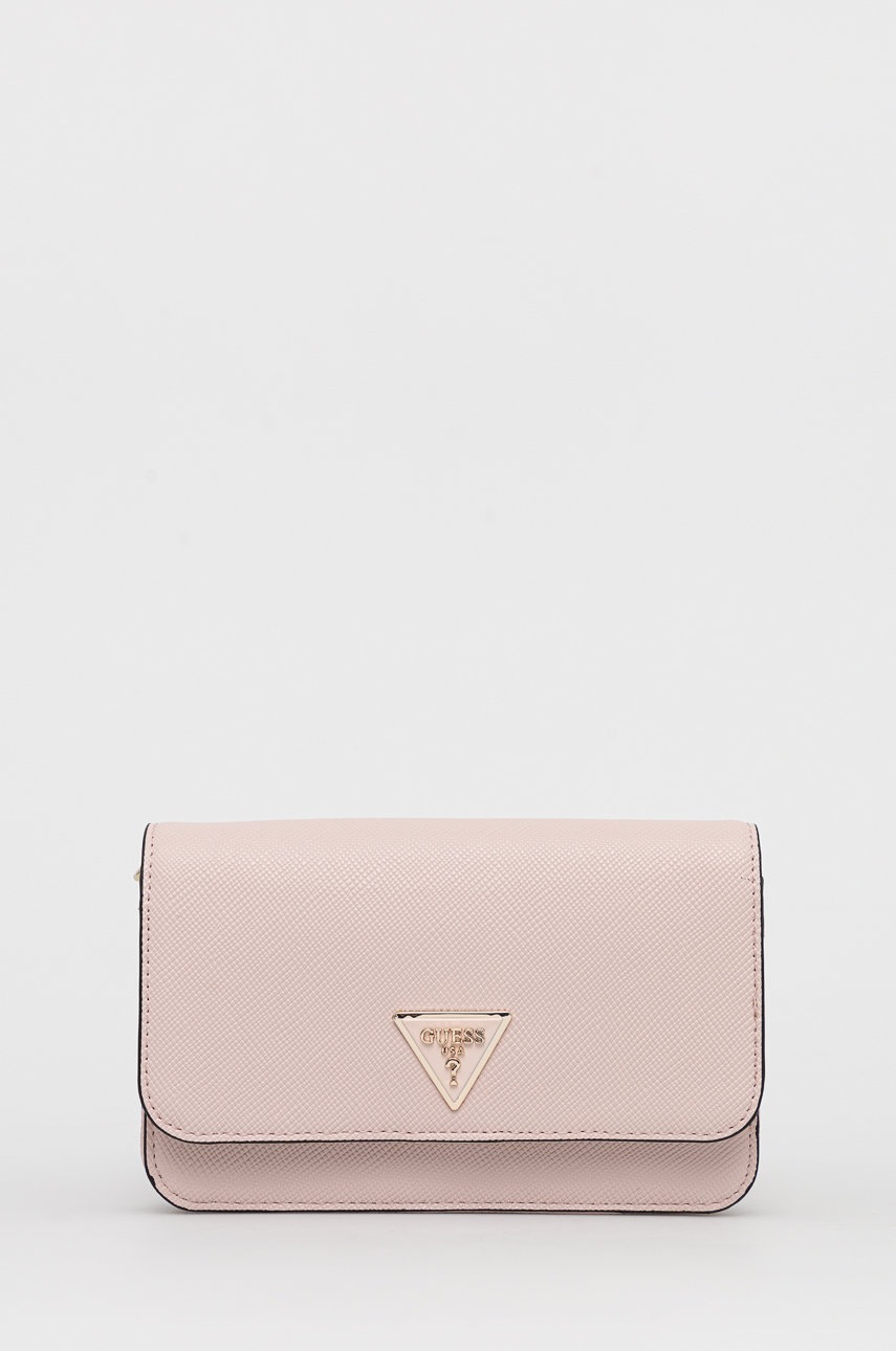 

Портфейл Guess дамски в розово, Розов