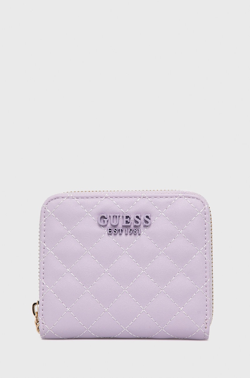 

Портфейл Guess дамски в лилаво, Виолетов