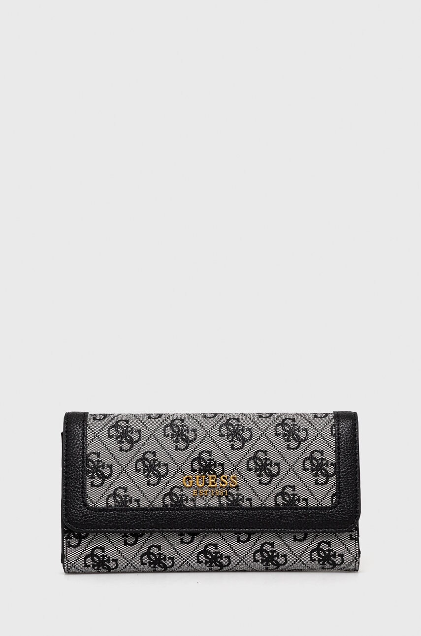 

Портфейл Guess дамски в черно, Черен