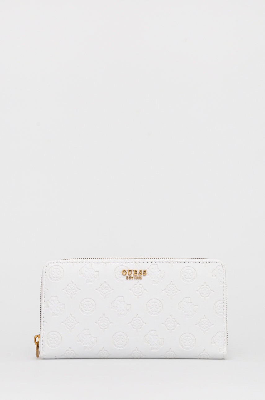

Портфейл Guess дамски в бяло, Бял