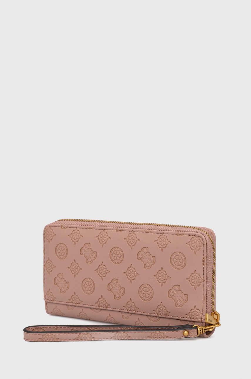 

Гаманець Guess жіночий колір рожевий